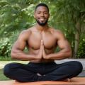 Professional portrait of Marcus Johnson, a beginner student who found confidence through yoga for featured testimonial